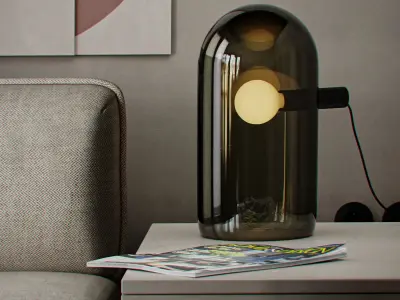 Bub Table Lamp bu BLU DOT 3D model