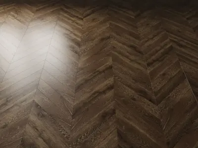 Parquet Oak Coswick Inspire VINTAGE BROWN dark Texture