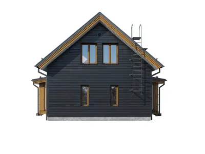 Alpine house Glawdel 3D model