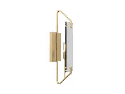 Cahill 1-Light Bath Vanity Wall Light 3D model