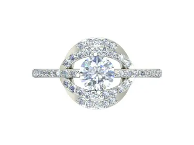 Radiant Diamond Cocktail Band 3D print model