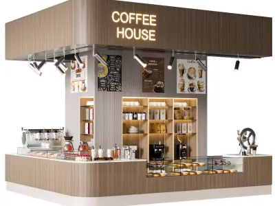 CAFE BAR NO30 A 3D model