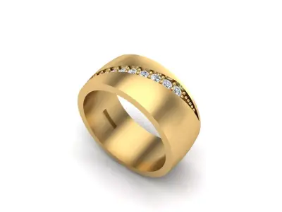 Jewelry ring 349 3D print model