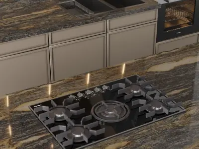 Kitchen 039 3D model