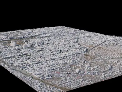 Ulaanbaatar - Mongolia 3D model