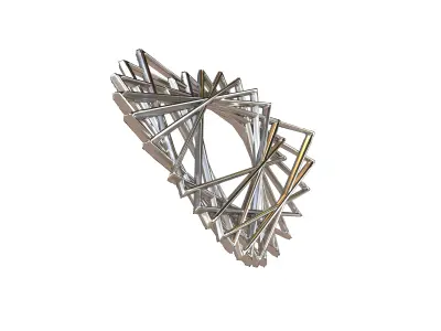 Abstract Shape v3 005 Low-poly 3D model