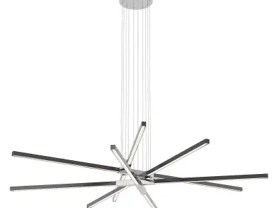 Pix Sticks Tie Stix Metal Suspension with Power light 3D model