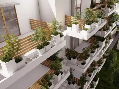 RESIDENTIAL COMPLEX IN EL-KOURA LEBONON 3D model