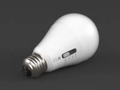 LED Light Bulb 3D model