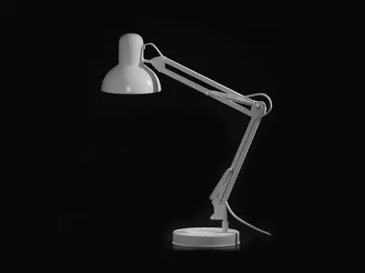 High-quality Study  Table Lamp 3D model