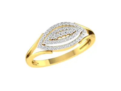 Women Ring  Render 3dm STL OBJ FBX MGX Details 3D print model 2