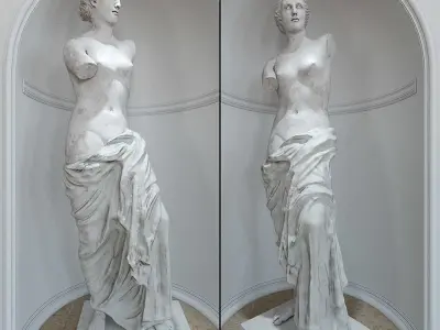 Aphrodite - Venus de Milo 3D model
