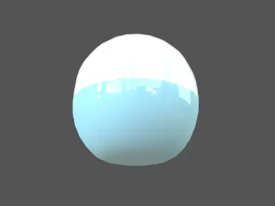 Capsule Toy v1 002 Low-poly 3D model