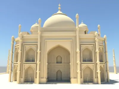 Tadj Mahal 3D model