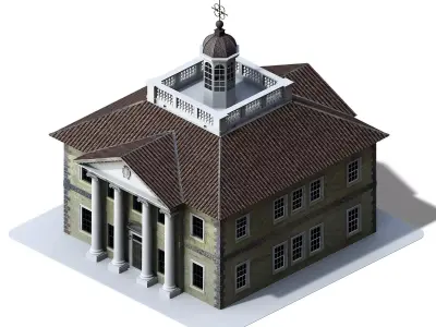 Different dimension - architecture - architecture 07 3D model