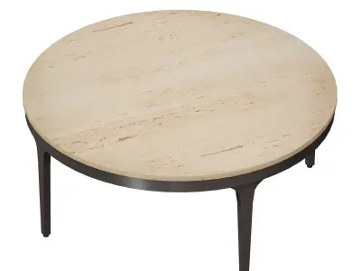 Rae Coffee Table Crate and Barrel 3D model