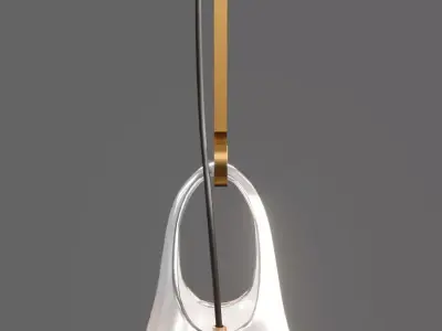 Hold Ceiling Mounted Pendant Light 3D model