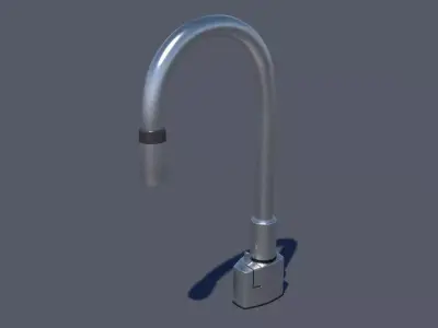 Kitchen Sink Faucet 3D Model 3D model