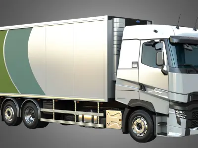 T520 - Refrigerated Truck 3D model