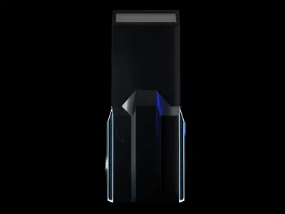 Kiosk football sports 3D model