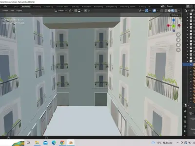 city of buildings 3D model purchase