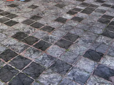 Wet Paving Texture