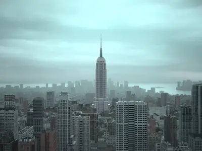 New york city building 3D model