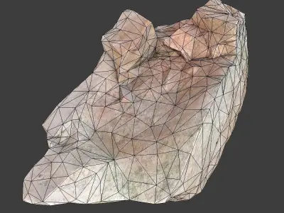 Lillian Stone Low-poly 3D model