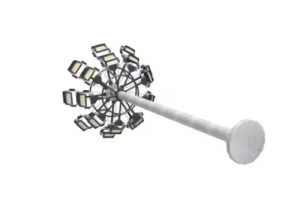 Stadium Light Tower 3D model buy