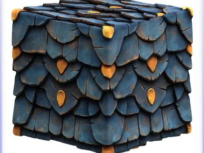  Stylized Roof Seamless Texture Texture order