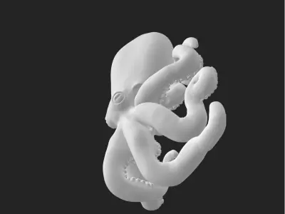 Big Octopus 3D print model