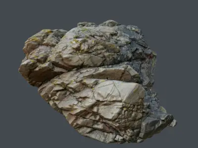 Cliff pack F bundle 3D model