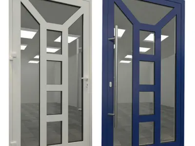 Aluminum Joinery Doors 3D model