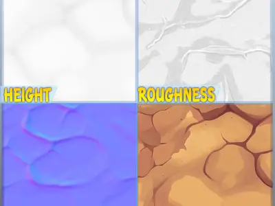 Stylized Ground Seamless Texture Texture