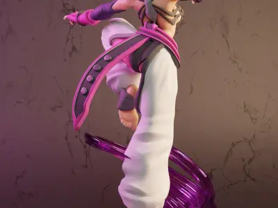 FANART JURI FROM STREET FIGTHER 3D print model
