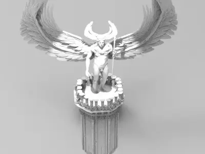 Heavens Envoy Tower 3D model