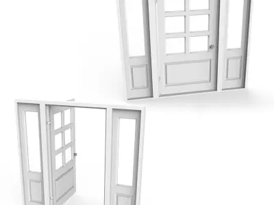 External Door 3D print model