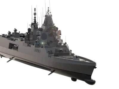 ISRAEL NAVY DESTROYER 3D model