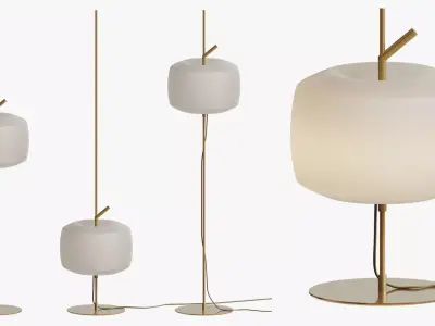 Standing lights from lichtprojekte Up 05 3D model