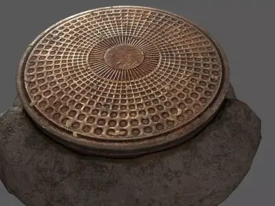 sewerage cap 3d Print model ready to use 3D print model