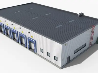  14 Industrial Buildings Collection 