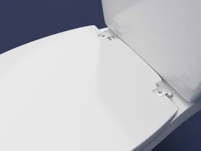 3D Toilet 3D model