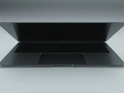 MacBook Air Low-poly 3D model