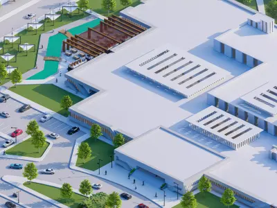 Entertainment Cultural Center 3D model