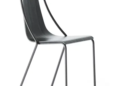 Ola S M LG Chair by Midj 3D model