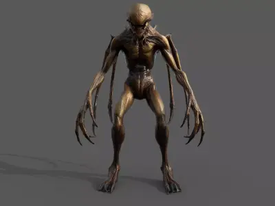 Monsters Pack 6 Low-poly 3D model