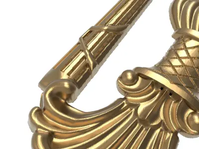  decorative pattern ready for 3D printing 3D model