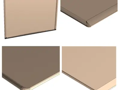 set of hobs Bosch Low-poly 3D model