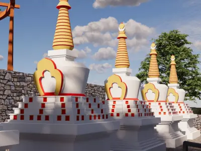 Park Landscape 3D model