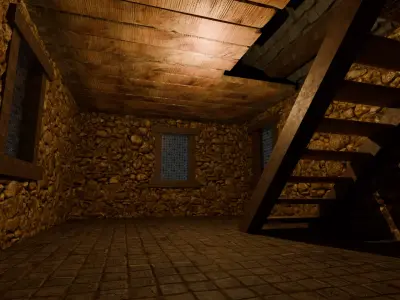 Basic House 3D 3D model